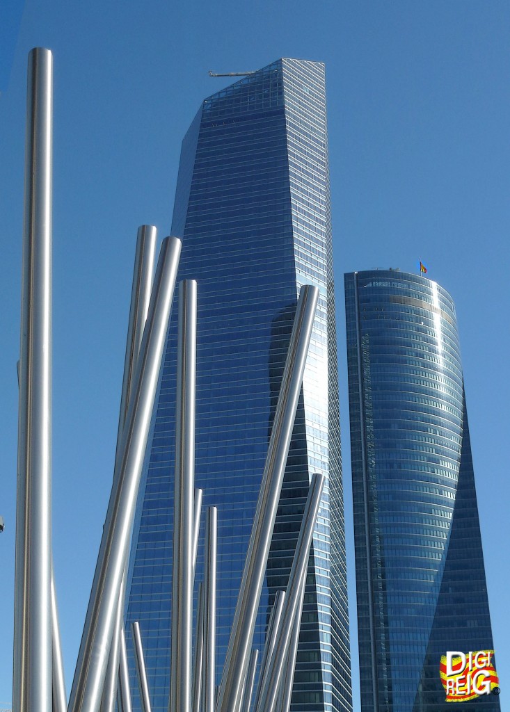 Foto: Torre de Cristal y Torre Espacio. - Madrid (Comunidad de Madrid), España