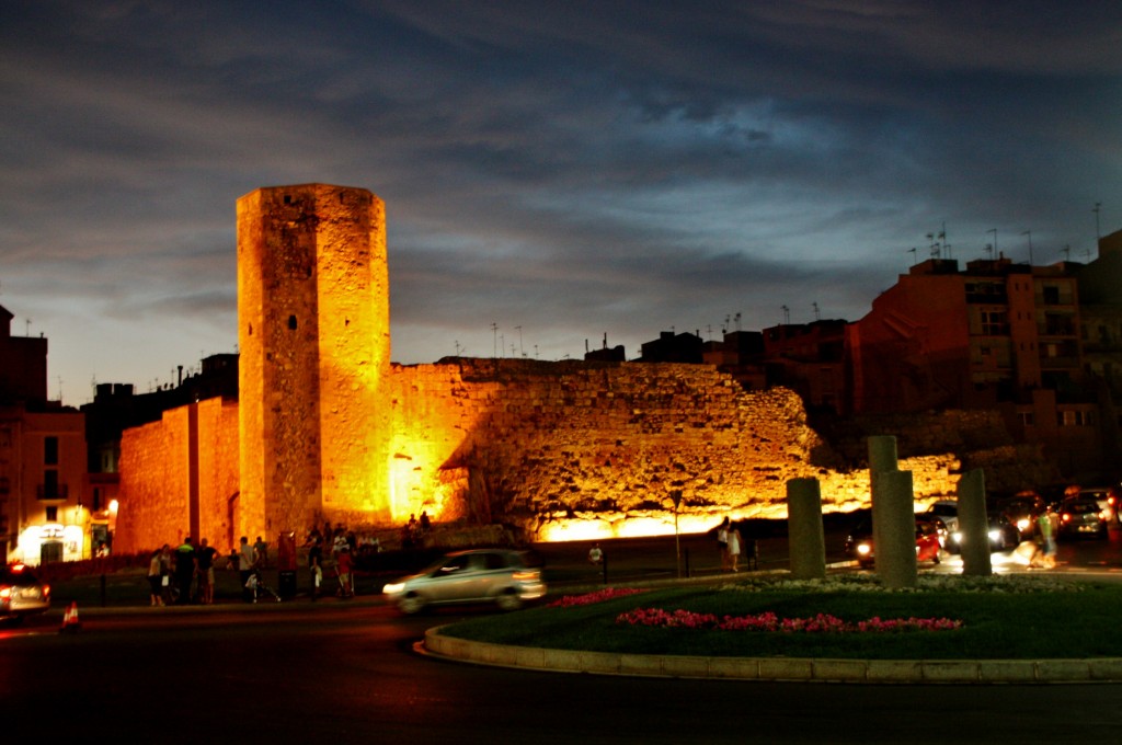 Foto: Vista nocturna - Tarragona (Cataluña), España