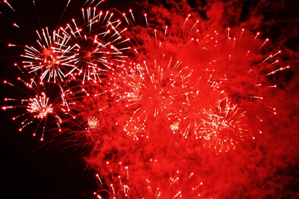Foto: Concurso fuegos artificiales - Tarragona (Cataluña), España