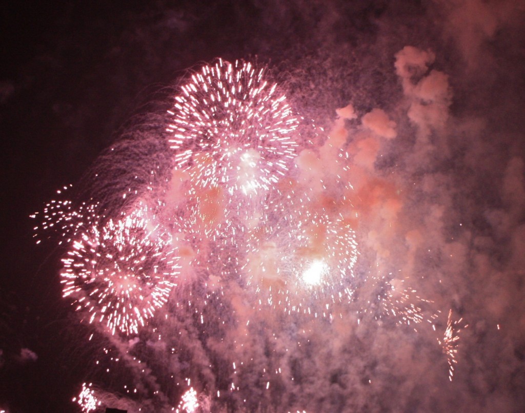 Foto: Concurso fuegos artificiales - Tarragona (Cataluña), España