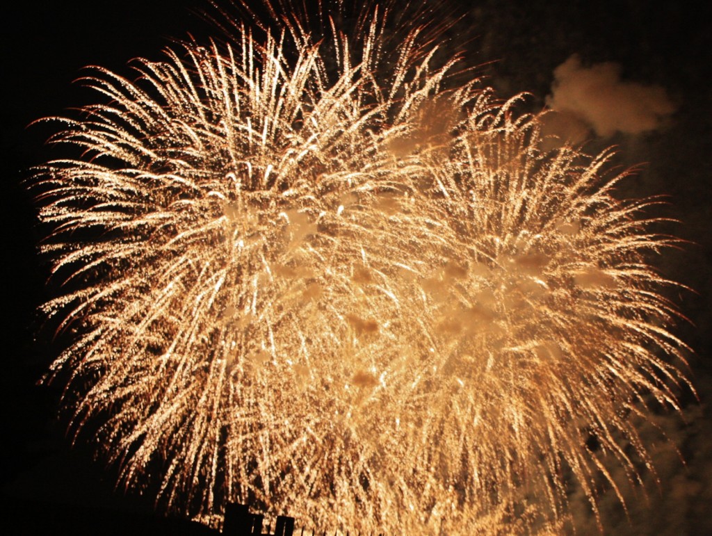 Foto: Concurso fuegos artificiales - Tarragona (Cataluña), España