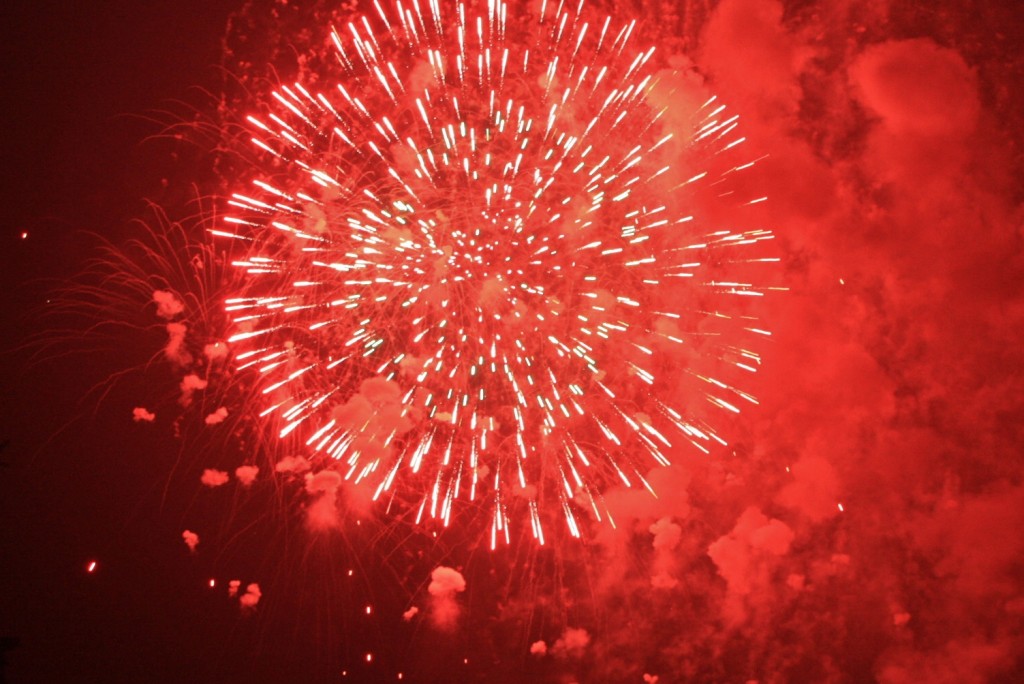 Foto: Concurso fuegos artificiales - Tarragona (Cataluña), España