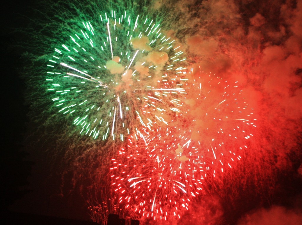 Foto: Concurso fuegos artificiales - Tarragona (Cataluña), España