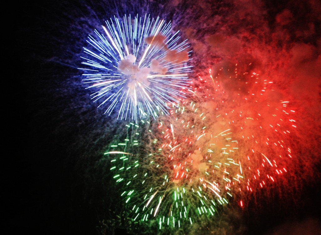 Foto: Concurso fuegos artificiales - Tarragona (Cataluña), España