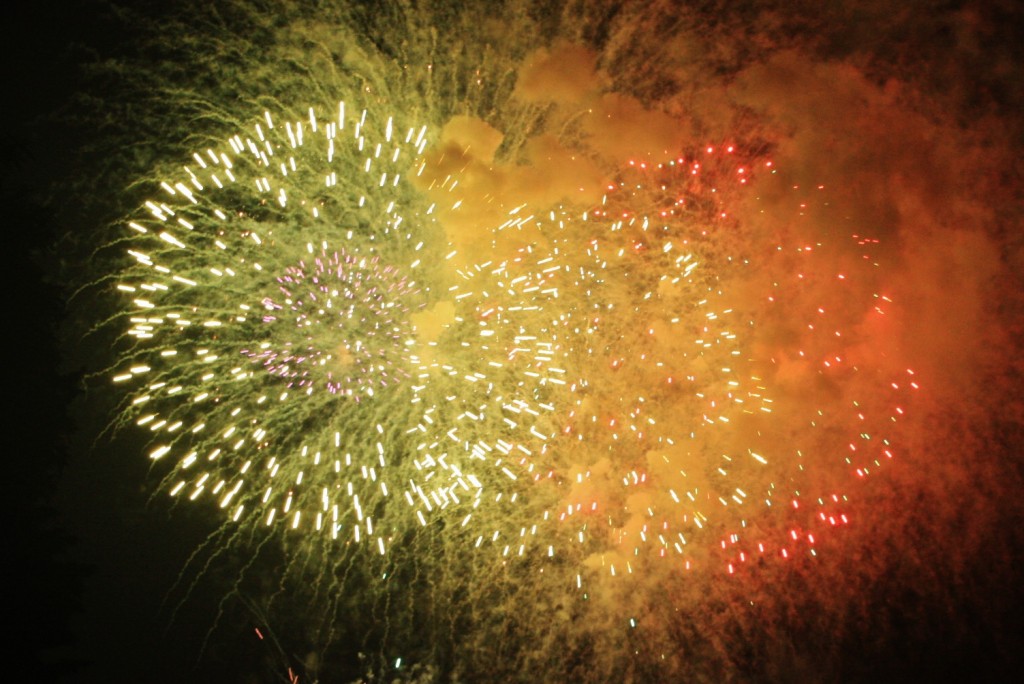 Foto: Concurso fuegos artificiales - Tarragona (Cataluña), España