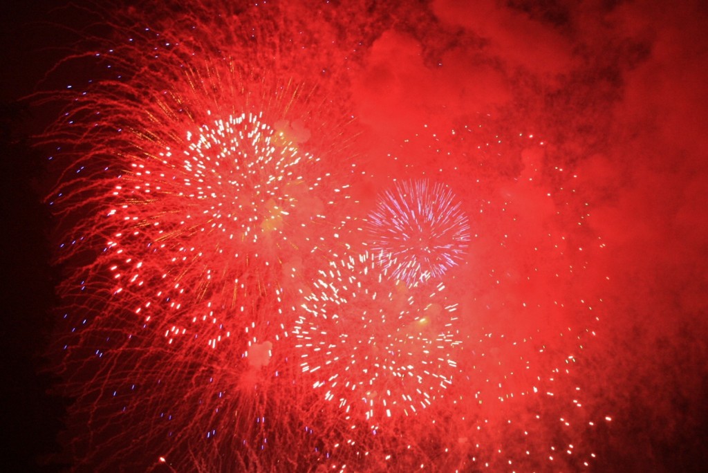Foto: Concurso fuegos artificiales - Tarragona (Cataluña), España