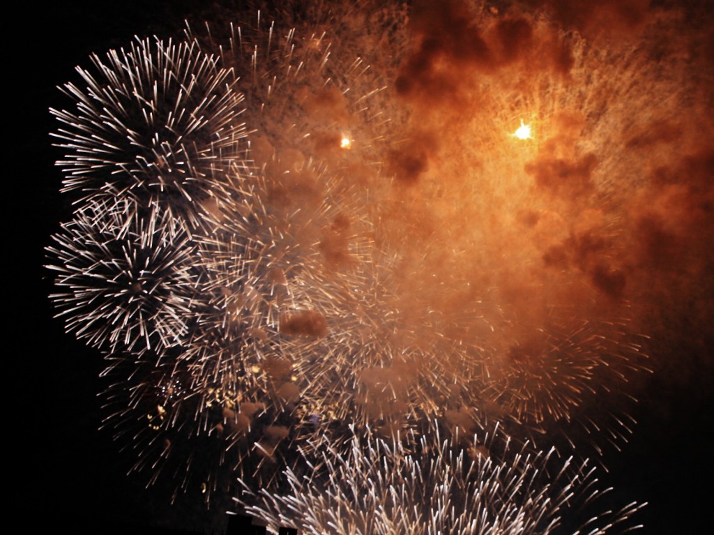 Foto: Concurso fuegos artificiales - Tarragona (Cataluña), España