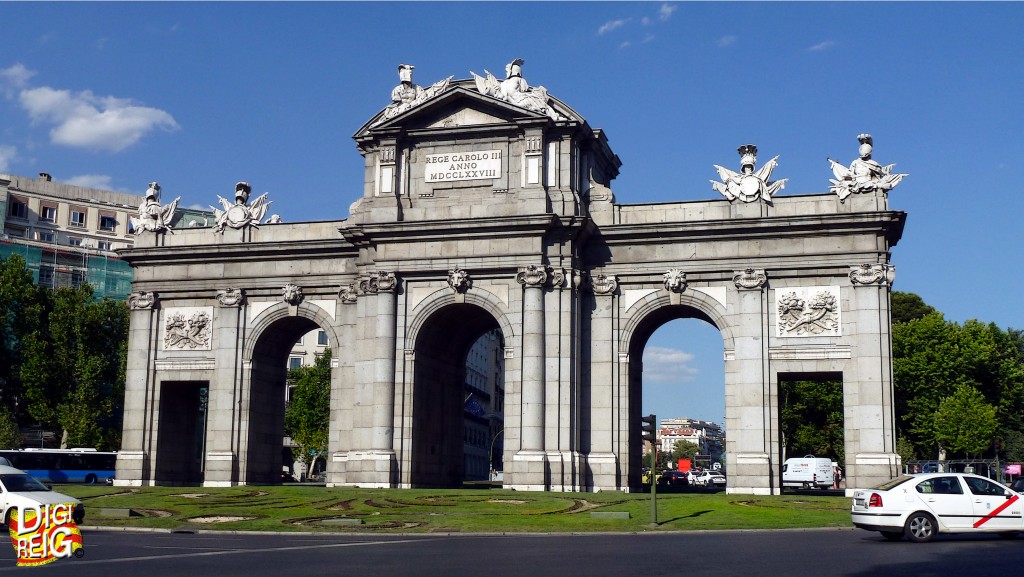 Foto: La cara oeste de la Puerta de Alcalá. - Madrid (Comunidad de Madrid), España