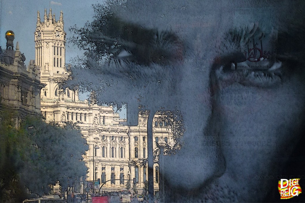 Foto: Reflejo del Palacio Cibeles. - Madrid (Comunidad de Madrid), España