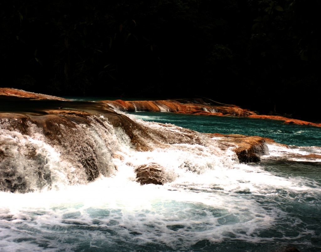 Foto: CASCADAS DE AGUA AZUL - Chiapas, México