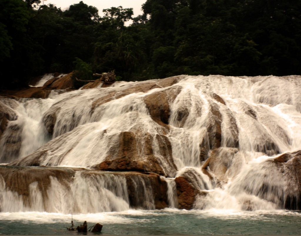 Foto: CASCADAS DE AGUA AZUL - Chiapas, México