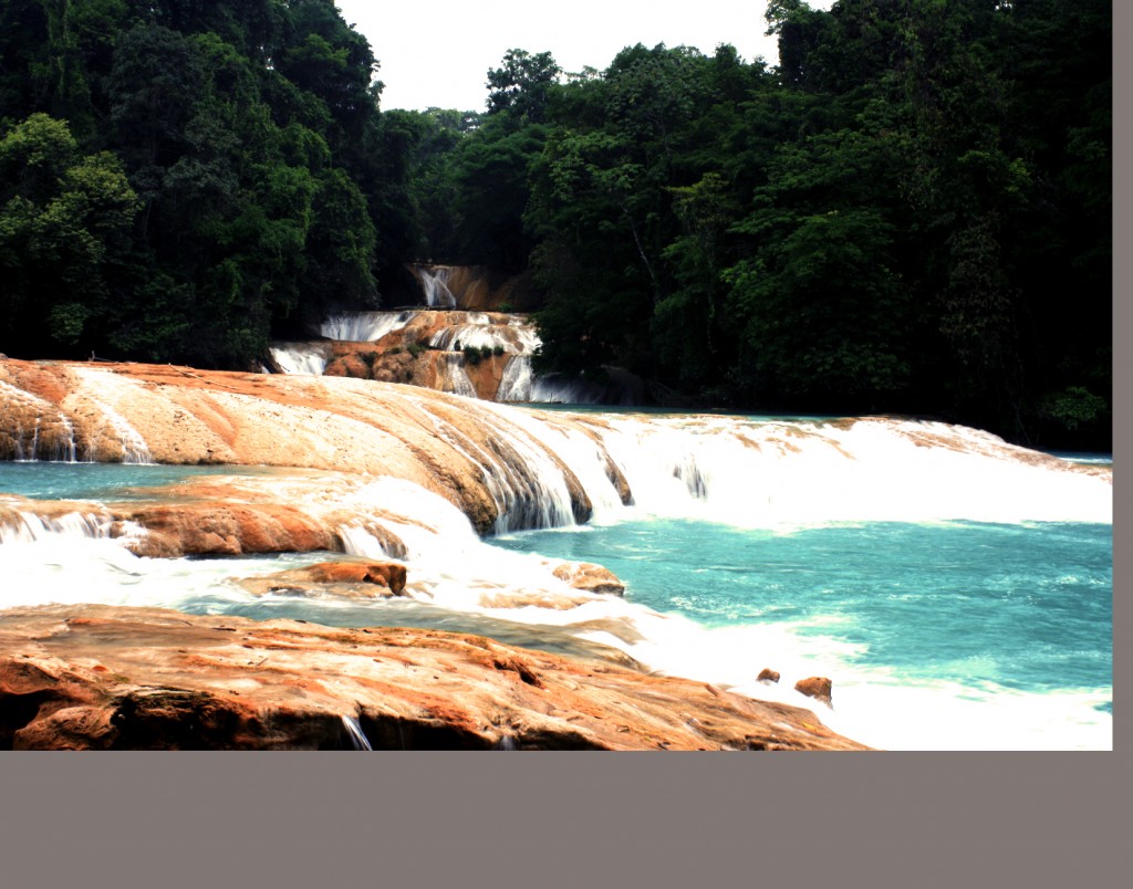 Foto: CASCADAS DE AGUA AZUL - Chiapas, México