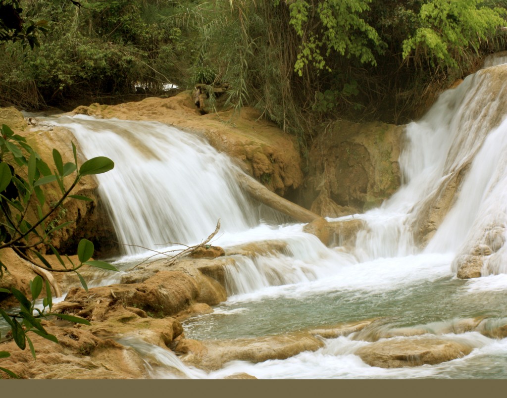 Foto: CASCADAS DE AGUA AZUL - Chiapas, México