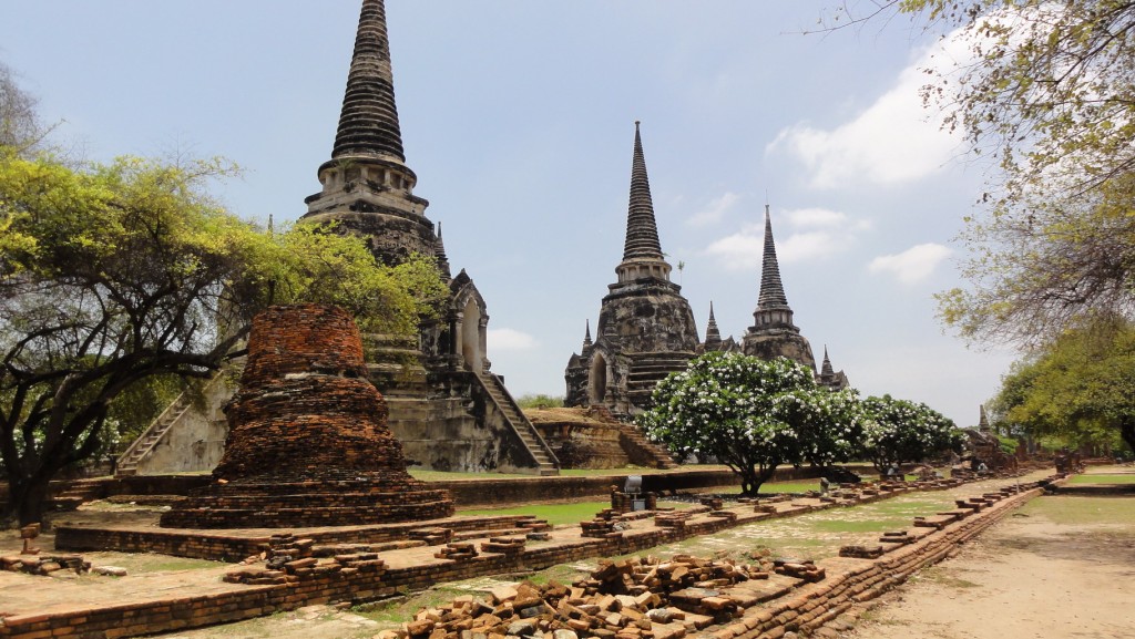 Foto: Las famosas Chedis de Wat Phra Si Sanphet - Phra Nakhon Si Ayutthaya (Bangkok), Tailandia