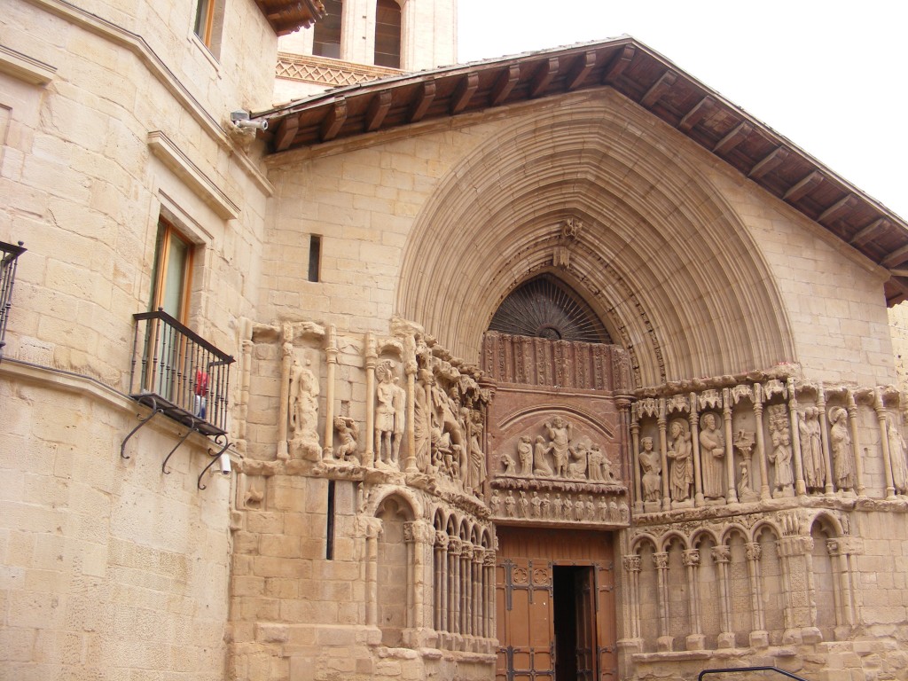 Foto: Portada San Bartolome - Logroño (La Rioja), España