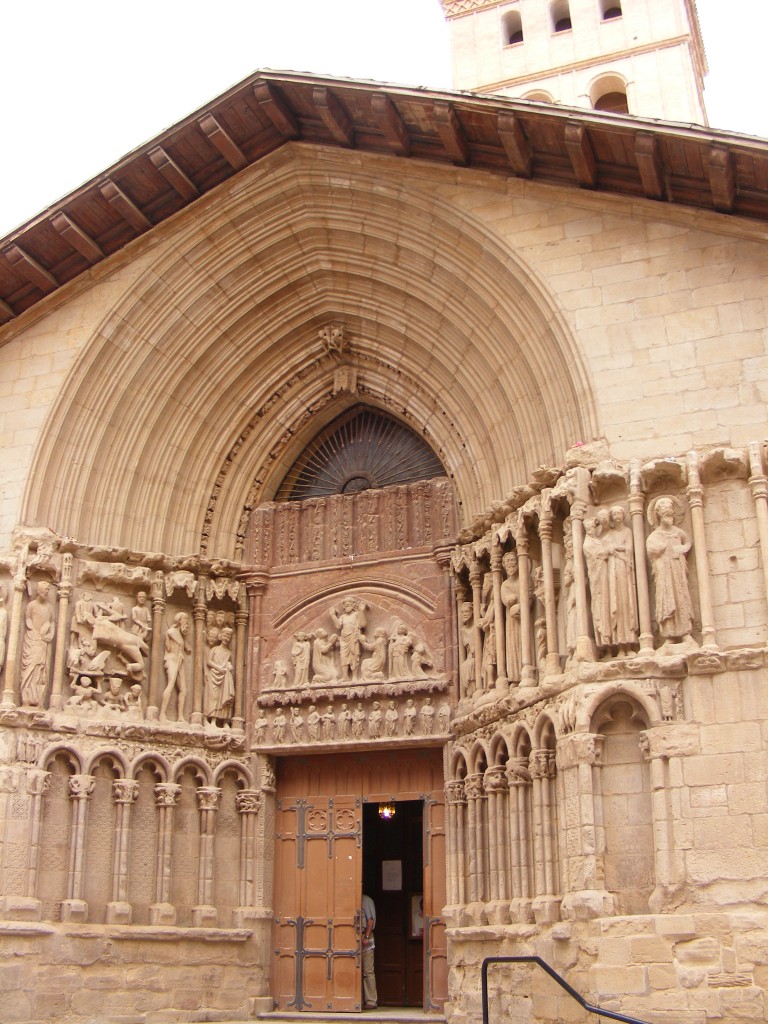 Foto: Portada San Bartolome - Logroño (La Rioja), España