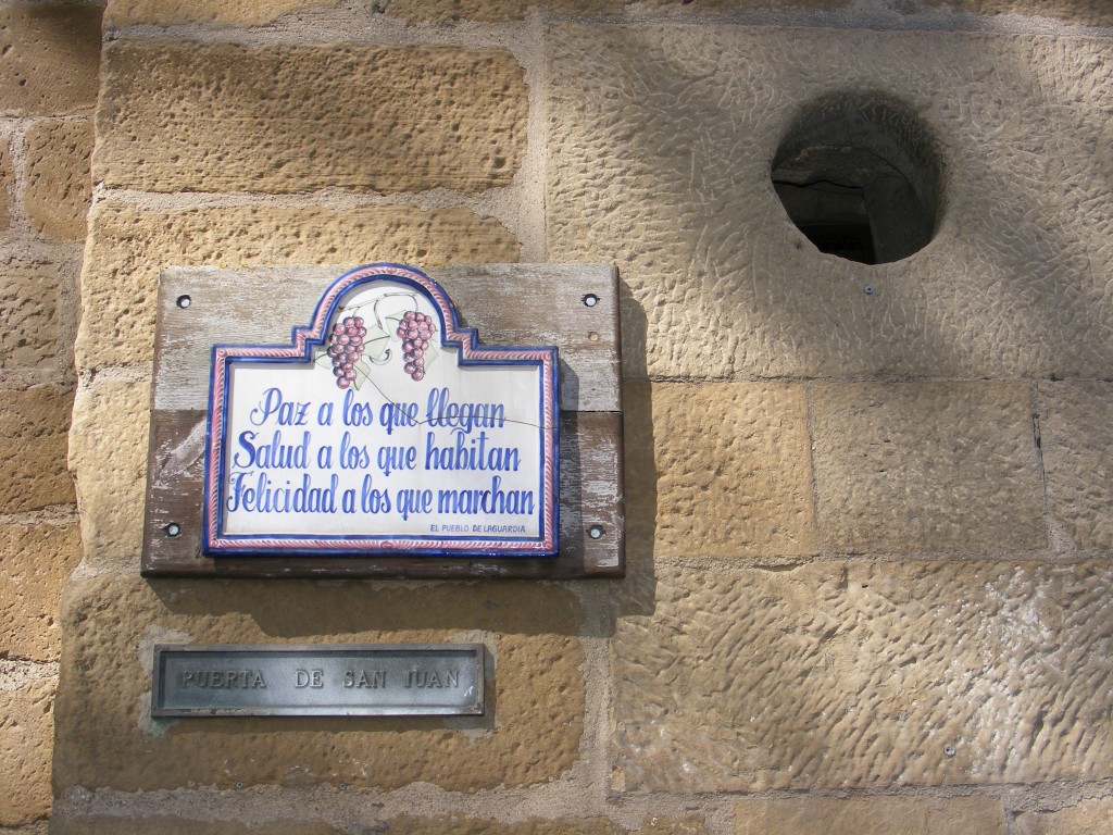 Foto: Arco de entrada - Laguardia (Álava), España