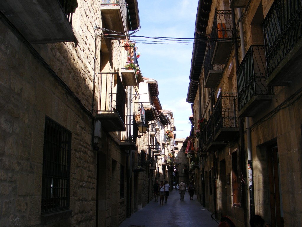 Foto: Calle casco antiguo - Laguardia (Álava), España