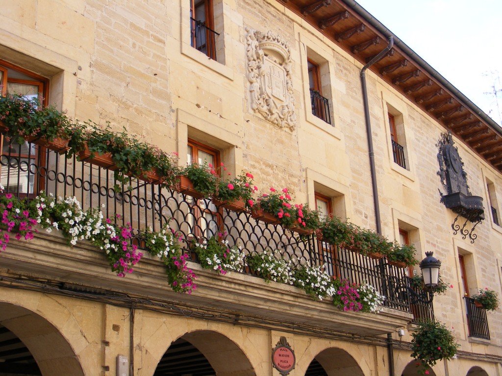 Foto: Plaza Mayor - Laguardia (Álava), España