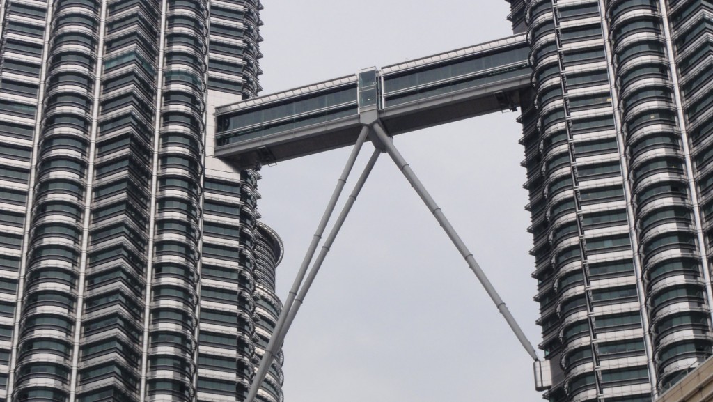 Foto: Detalle  del Skybridge - Kuala Lumpur, Malasia