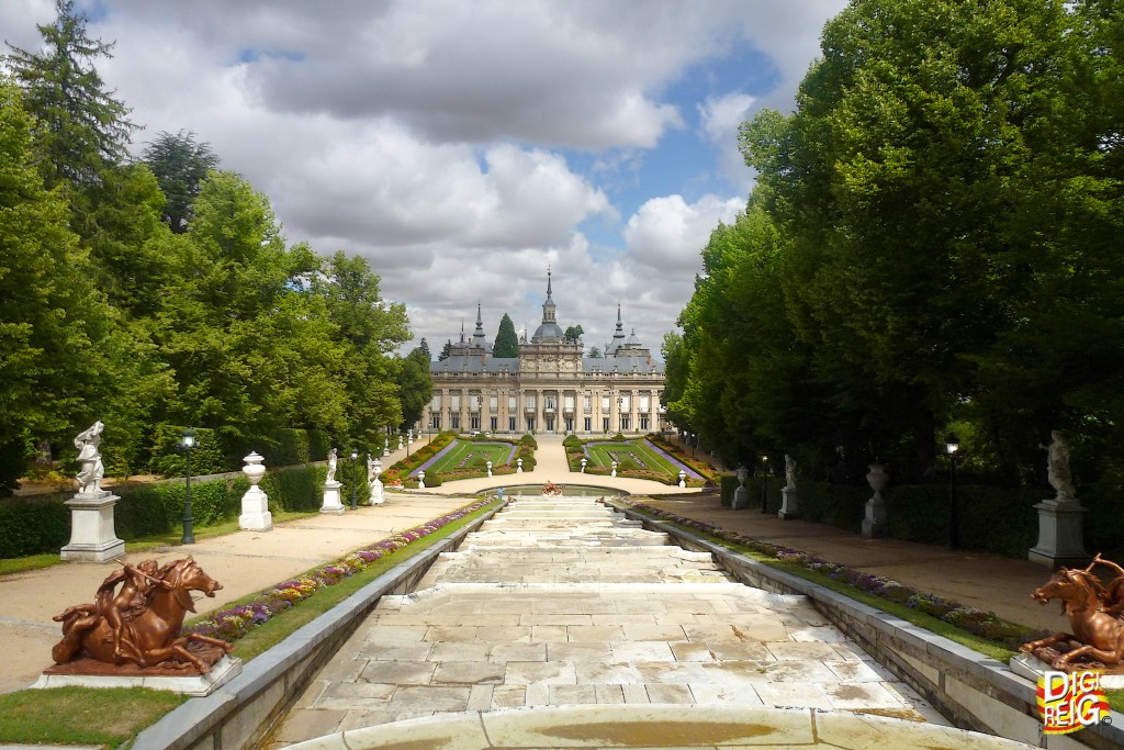 Foto: Palacio Real desde la Cascada - La Granja de San Ildefonso (Segovia), España