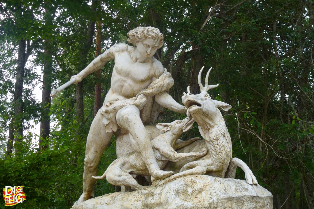 Foto: Estatua. - La Granja de San Ildefonso (Segovia), España