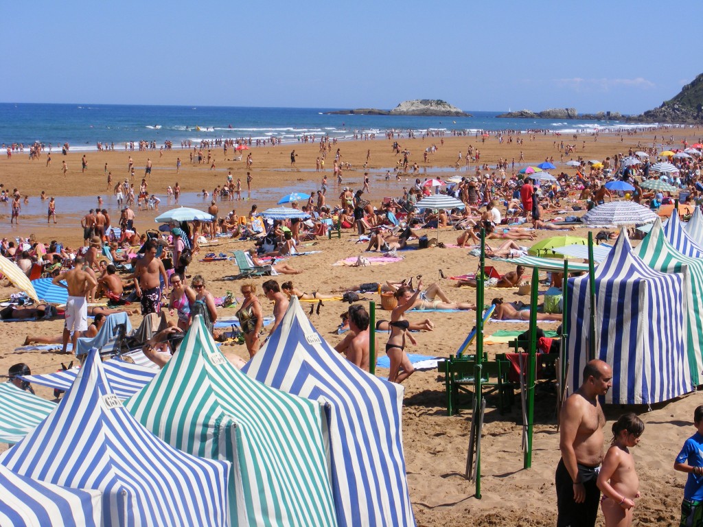 Foto: Verano en Zarautz - Zarautz (Gipuzkoa), España
