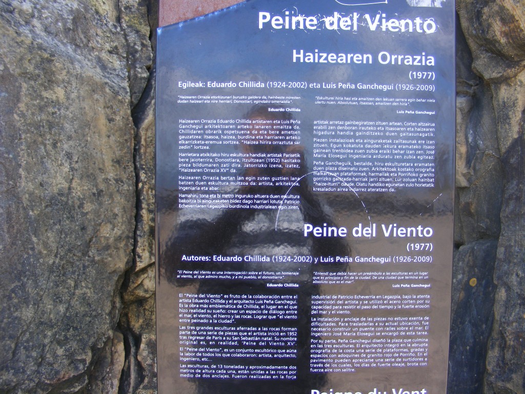 Foto: Paseo de Eduardo Chillida - Donostia (San Sebastián) (Gipuzkoa), España