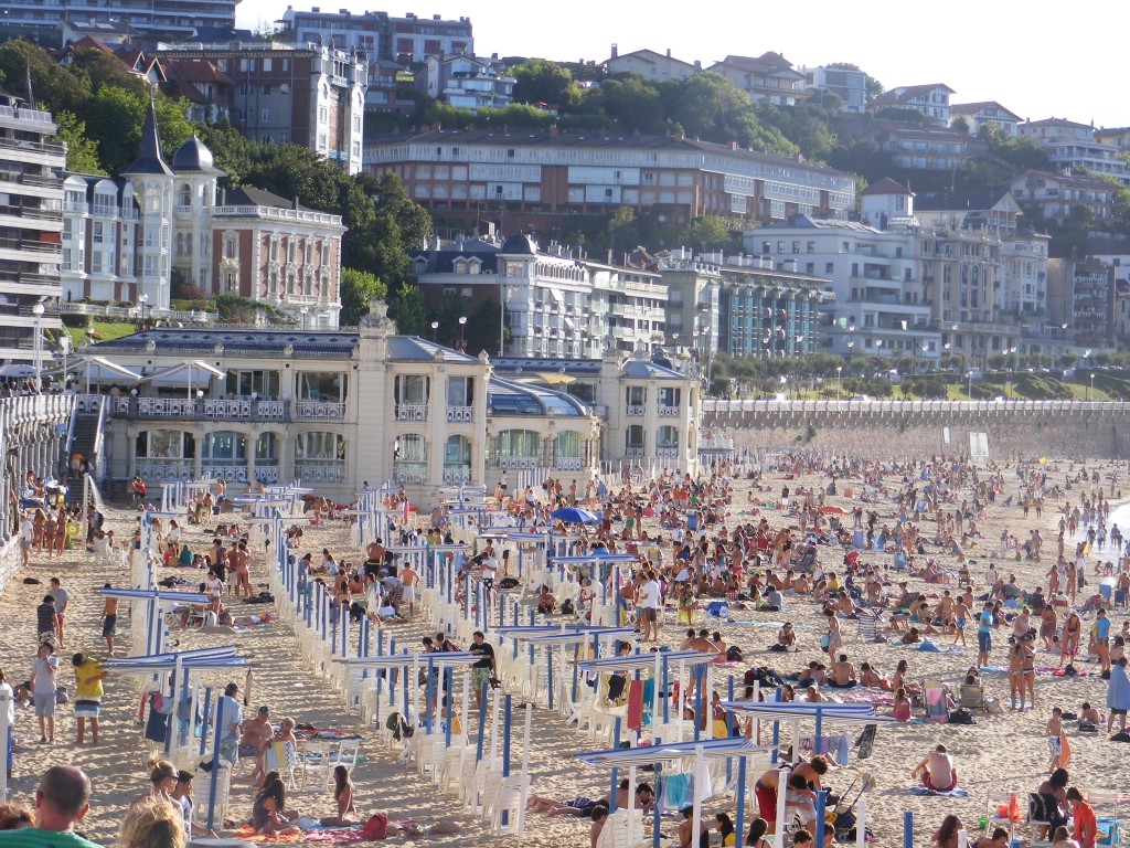 Foto: Paseo por La Concha - Donostia (San Sebastián) (Gipuzkoa), España