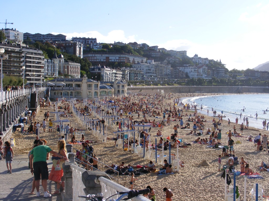 Foto: Paseo por La Concha - Donostia (San Sebastián) (Gipuzkoa), España