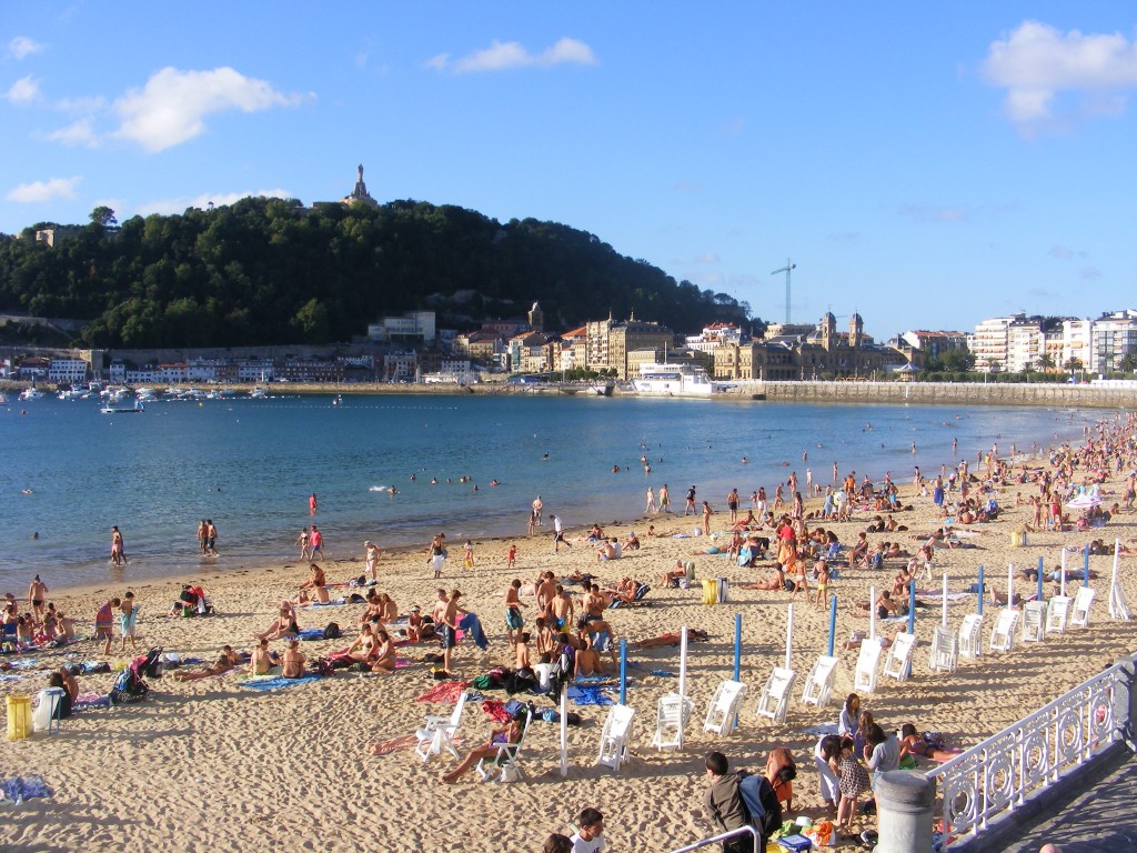 Foto: Paseo por La Concha - Donostia (San Sebastián) (Gipuzkoa), España