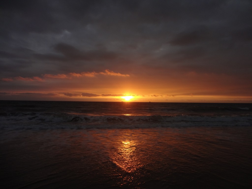 Foto: Puesta del sol - Crucita (Manabí), Ecuador