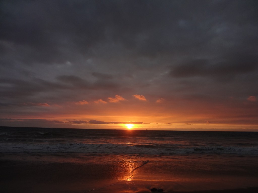 Foto: Puesta del sol - Crucita (Manabí), Ecuador