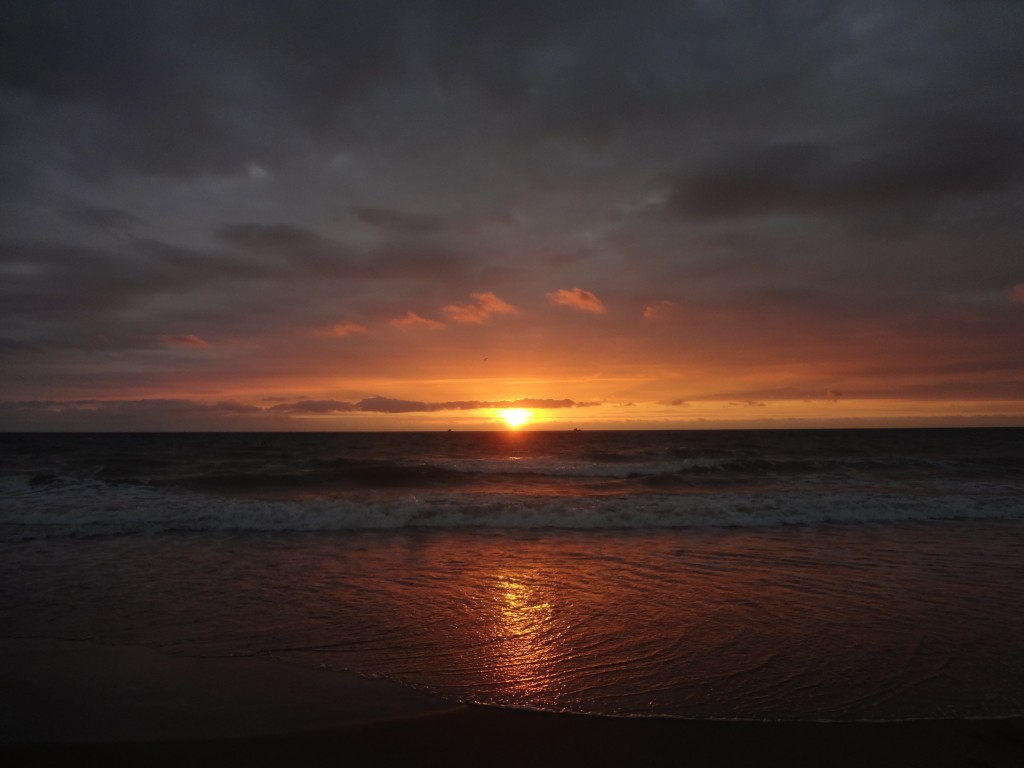 Foto: Puesta del sol - Crucita (Manabí), Ecuador