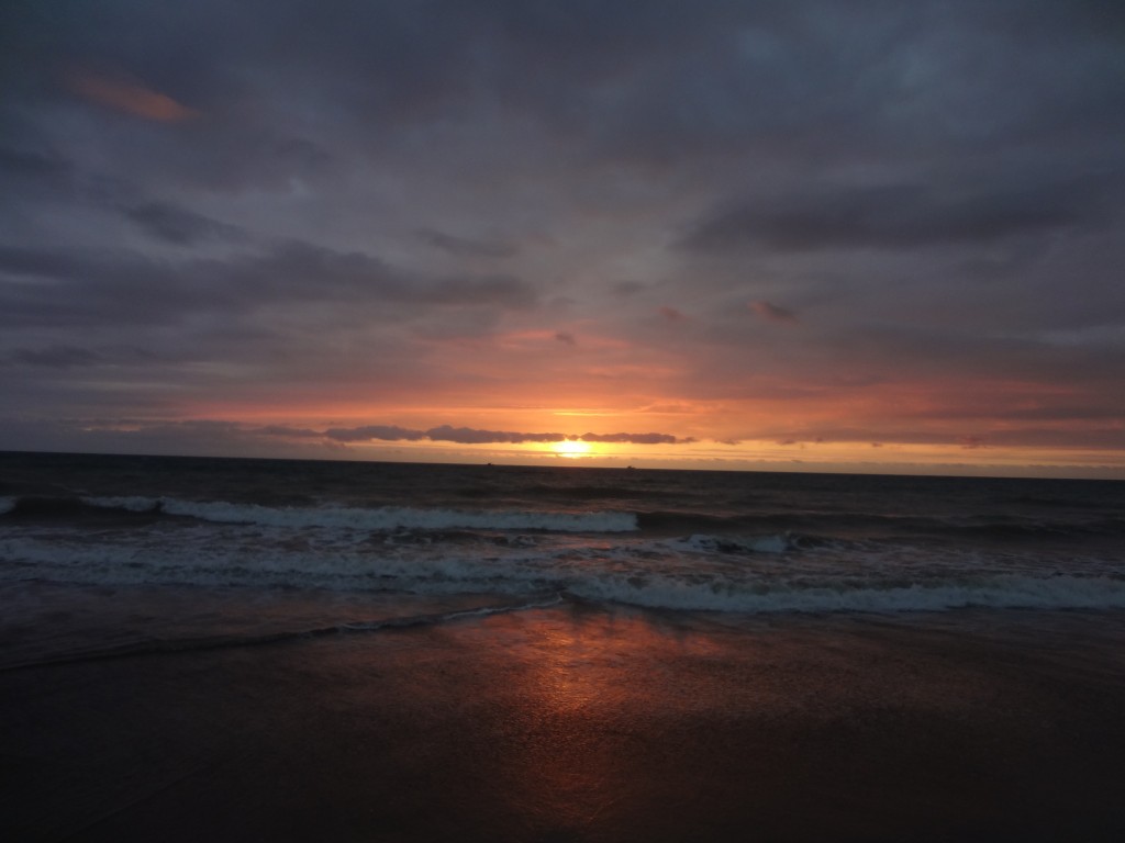 Foto: Puesta del sol - Crucita (Manabí), Ecuador