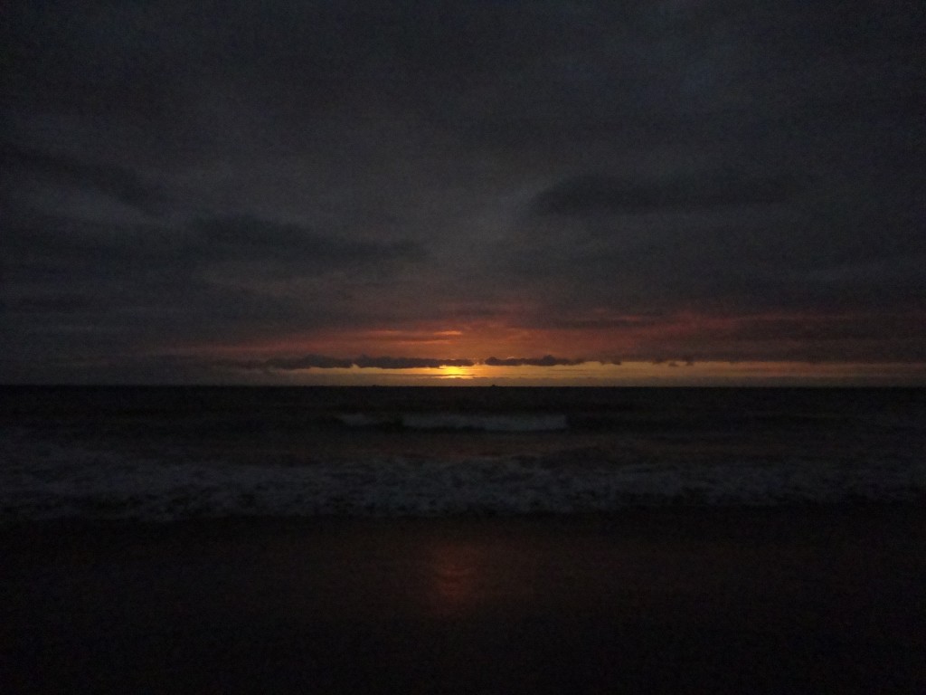 Foto: Puesta de sol - Crucita (Manabí), Ecuador