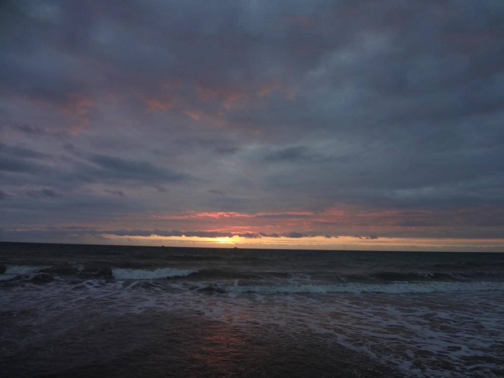 Foto: Puesta de sol - Crucita (Manabí), Ecuador
