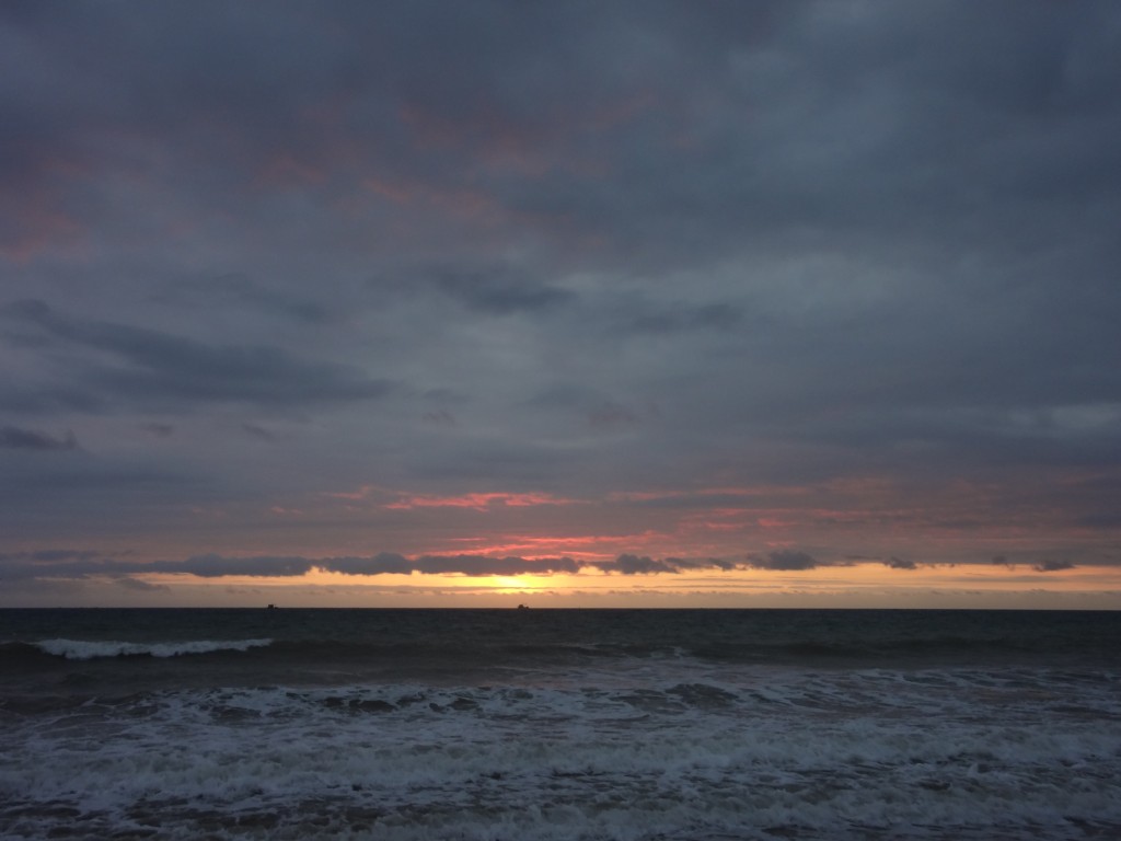 Foto: Puesta de sol - Crucita (Manabí), Ecuador