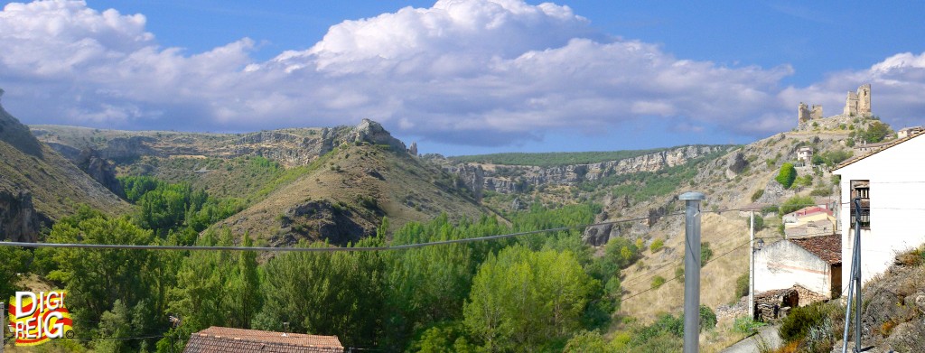 Foto: Panorámica de las hoces del Rio Dulce. - Pelegrina (Guadalajara), España