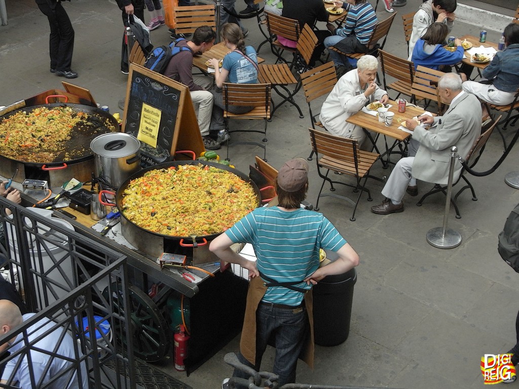 Foto: Paella en Covent Garden Market. - Londres (England), El Reino Unido