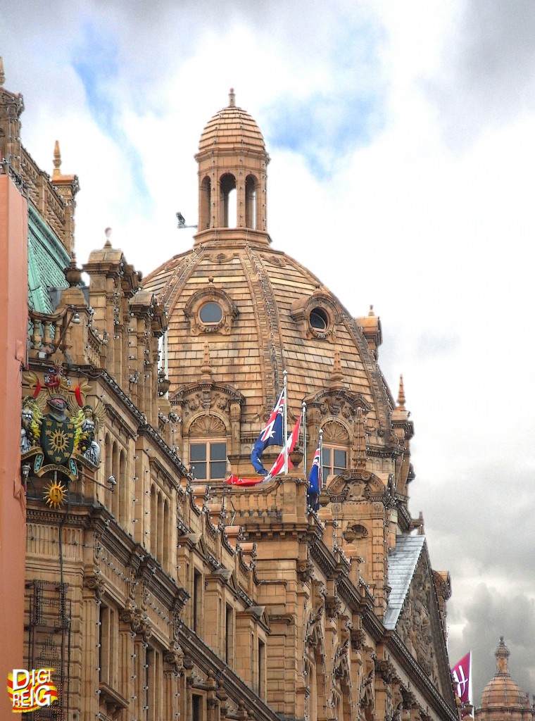 Foto: Cúpula de los almacenes Harrods - Londres (England), El Reino Unido