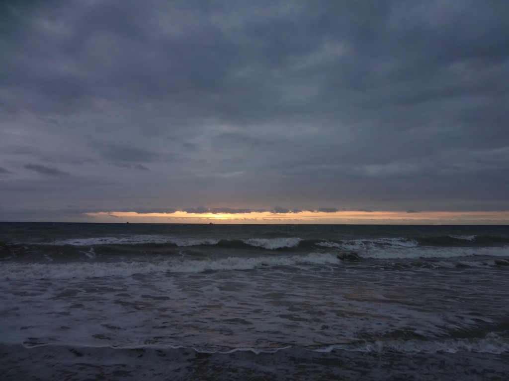 Foto: Puesta del sol - Crucita (Manabí), Ecuador