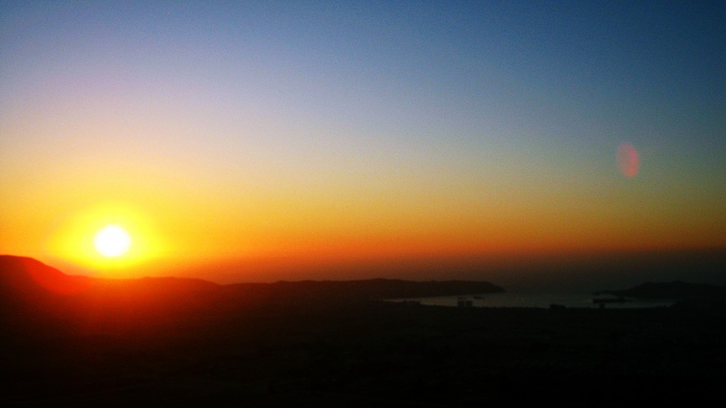 Foto: Orange sunset - Coquimbo, Chile