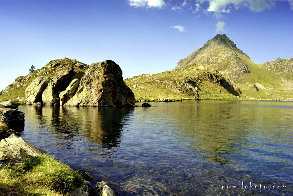 Foto: Estany Blau - Gestiès (Midi-Pyrénées), Francia