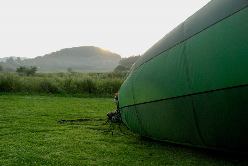 Foto: Un paseo en Globo - Santa Pau (Girona), España