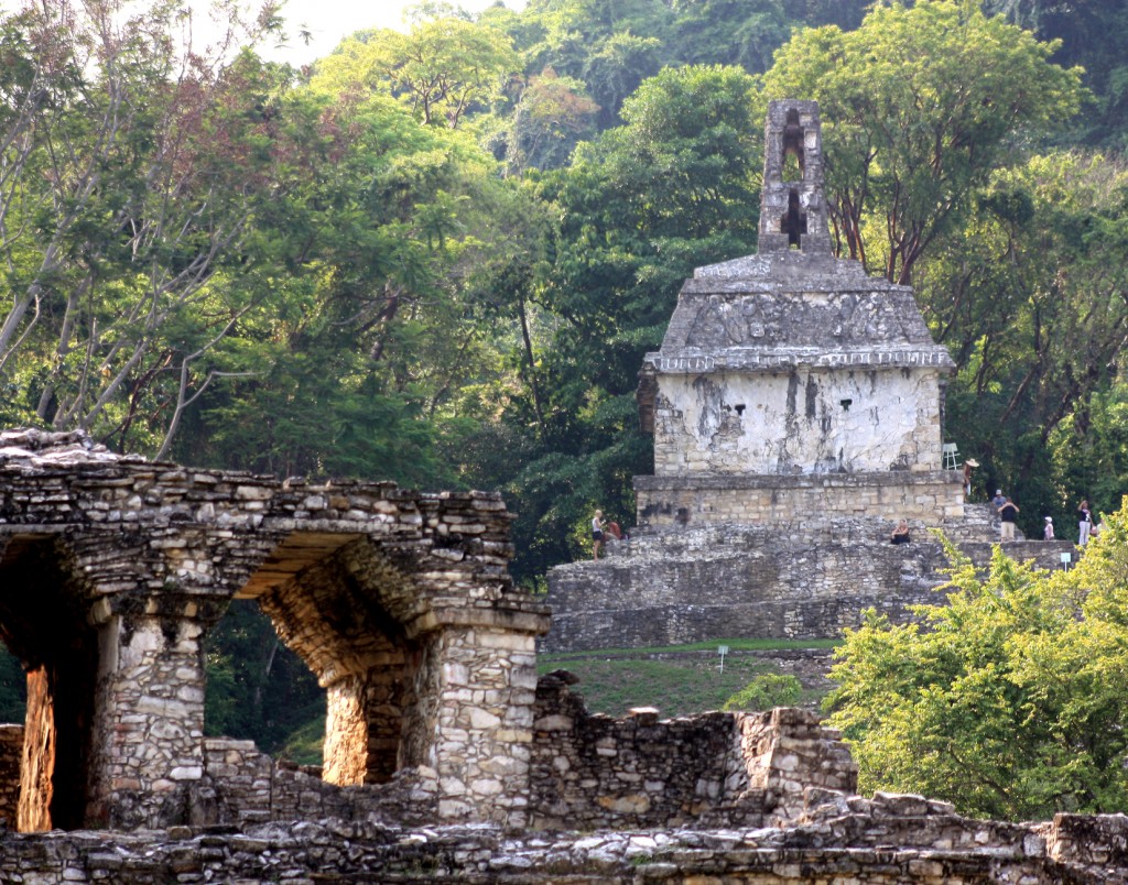 Foto: piramides en palenque - Palenque (Chiapas), México