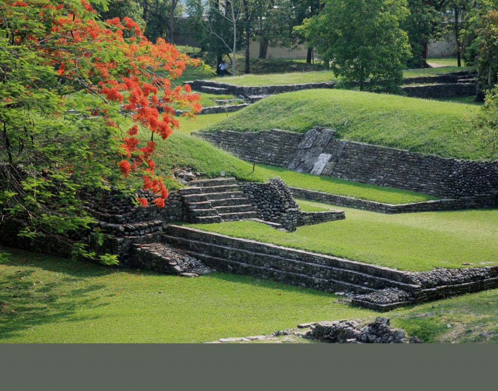 Foto: juego de pelota - Palenque (Chiapas), México