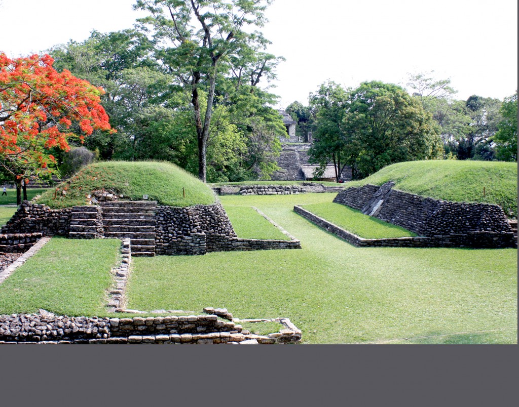 Foto: juego de pelota - Palenque (Chiapas), México