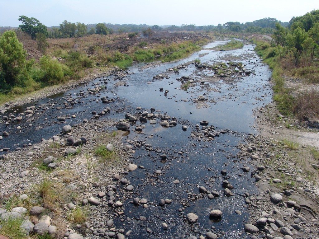 Foto: Rio Coatàn en tiempo de seca - Tapachula (Chiapas), México