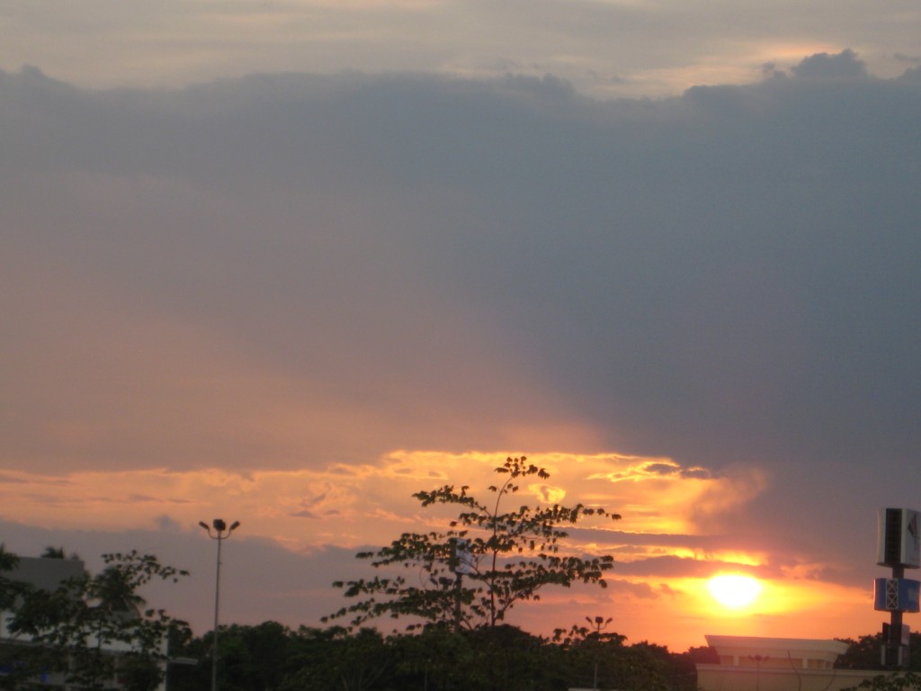 Foto: atardecer - Tapachula (Chiapas), México